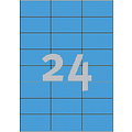 Avery Zweckform Etiquette Avery Zweckform 3449 70x37mm bleu 2400 pièces