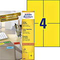 Avery Zweckform Etiquette Avery Zweckform 3459 105x148mm A6 jaune 400 pièces