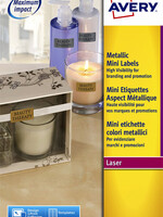 Avery Etiket Avery L7680-25 38.1x21.2mm goud 1625stuks