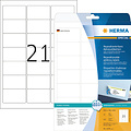 Herma Etiquette HERMA amovible 5074 63,5x38,1mm blanc 525 pièces