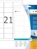 Herma Etiquette HERMA amovible 5074 63,5x38,1mm blanc 525 pièces