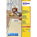 Avery Etiket Avery L4732REV-25 35.6x16.9mm afneembaar wit 2000stuk