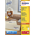 Avery Etiket Avery L4745REV-25 96x63.5mm afneembaar wit 200stuks