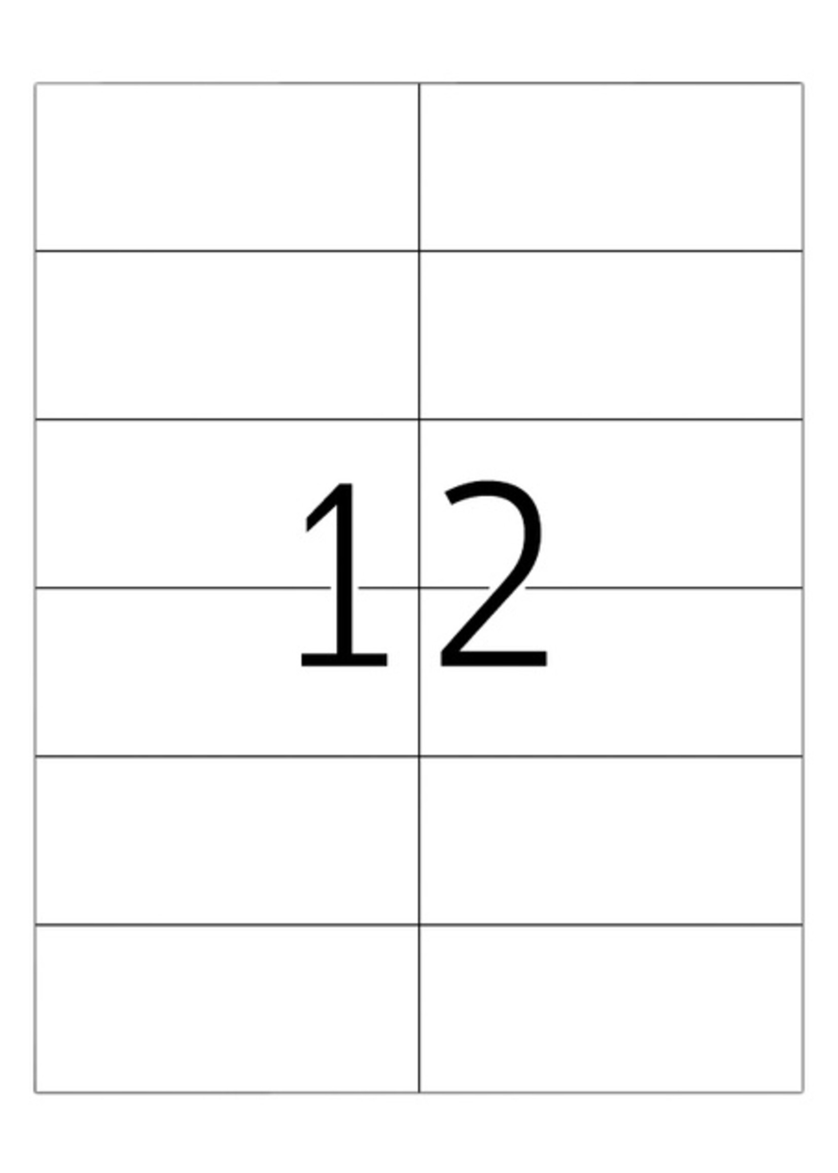 Herma Etiket HERMA 4692 97x42.3mm weerbestendig wit 300st