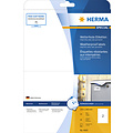 Herma Etiquette HERMA 4600 210x148mm A4 synthétique 20 pièces blanc