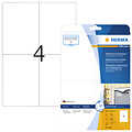 Herma Etiquette HERMA 4598 105x148mm A4 synthétique 40 pièces blanc