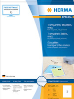 Herma Etiquette HERMA 4585 210x297mm résistante aux intempéries 10 pièces transparente mate