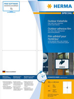 Herma Etiket HERMA 9539 99.1x139mm weerbestendig wit 160stuks
