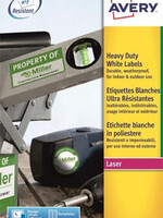 Avery Etiquette film Avery L7060-20 63,5x38,1mm blanc 420 pièces