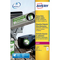 Avery Etiket Avery L7063-20 99.1x38.1mm polyester wit 280stuks