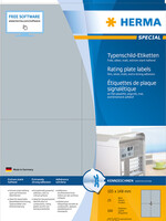 Herma Etiket HERMA 4216 105x148mm weerbestendig zilver 100stuks