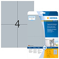 Herma Etiket HERMA 4216 105x148mm weerbestendig zilver 100stuks