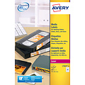 Avery Etiket Avery L7665-25 72x21.2mm voor datatape's 600stuks