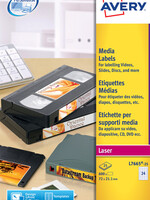 Avery Etiket Avery L7665-25 72x21.2mm voor datatape's 600stuks