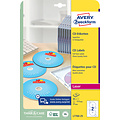 Avery Etiket Avery L7760-25 CD full size glossy 50stuks