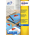 Avery Cd inlegkaart Avery J8435-25 151x117mm