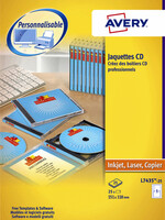 Avery Jaquette CD Avery L7435-25 151x118mm