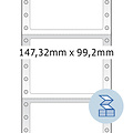 Herma Etiquette HERMA 8292 147,3x99,2mm 1 rangée blanc 3000 ps