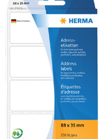 Herma Etiket HERMA adres 4300 88x35mm 250stuks zig-zag