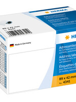 Herma Etiquette d’adresse HERMA 4341 89x42mm rouleau de 250 pièces