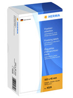 Herma Frankeeretiket HERMA 4329 dubbel 163x45mm 500stuks