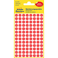 Avery Zweckform Etiquette Avery Zweckform 3010 rond 8mm rouge 416 pcs