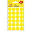 Avery Zweckform Etiquette Avery Zweckform 3007 rond 18mm jaune 96 pcs