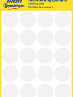Avery Zweckform Etiquette Avery Zweckform 3170 rond 18mm blanc 96 pcs