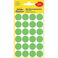 Avery Zweckform Etiket Avery Zweckform 3174 rond 18mm lichtgroen 96stuks