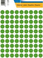 Herma Etiquette HERMA 1835 rond 8mm vert foncé 540 pièces