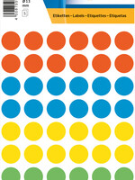 Herma Etiquette HERMA 1851 rond 12mm assorti 240 pièces