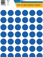 Herma Etiket HERMA 1853 rond 13mm donkerblauw 240stuks