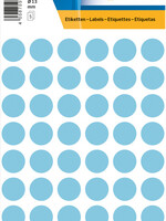 Herma Etiquette HERMA 1863 rond 12mm bleu 240 pièces