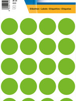 Herma Etiket HERMA 1875 rond 19mm groen 100stuks