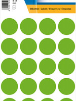 Herma Etiket HERMA 1878 rond 19mm fluor groen 100stuks