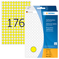 Herma Etiquette HERMA 2211 rond 8mm jaune 5632 pièces