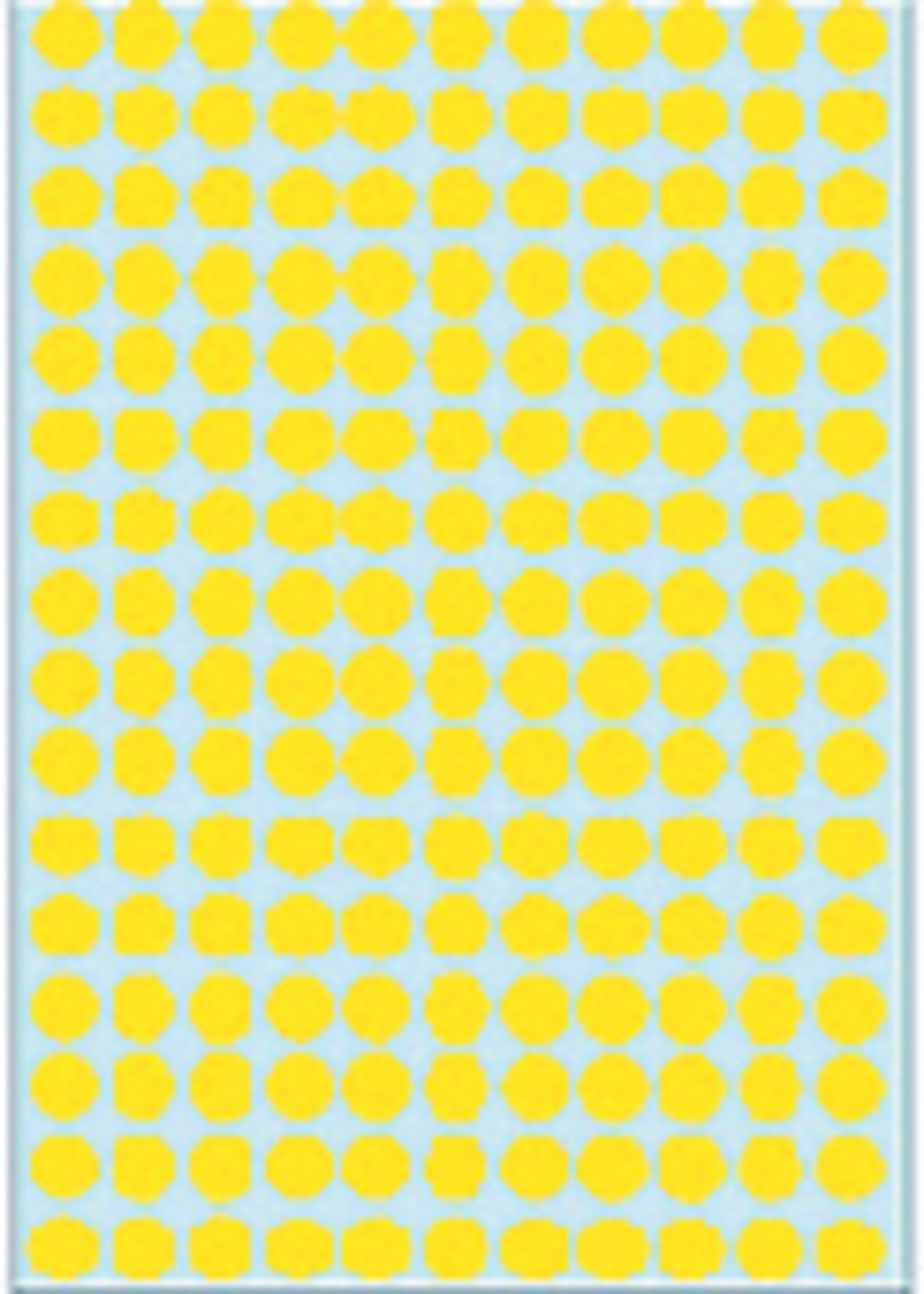 Herma Etiket HERMA 2211 rond 8mm geel 5632stuks