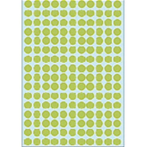 Herma Etiquette HERMA 2215 rond 8mm vert 5632 pièces