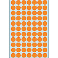 Herma Etiquette HERMA 2234 rond 13mm orange fluo 2464 pièces