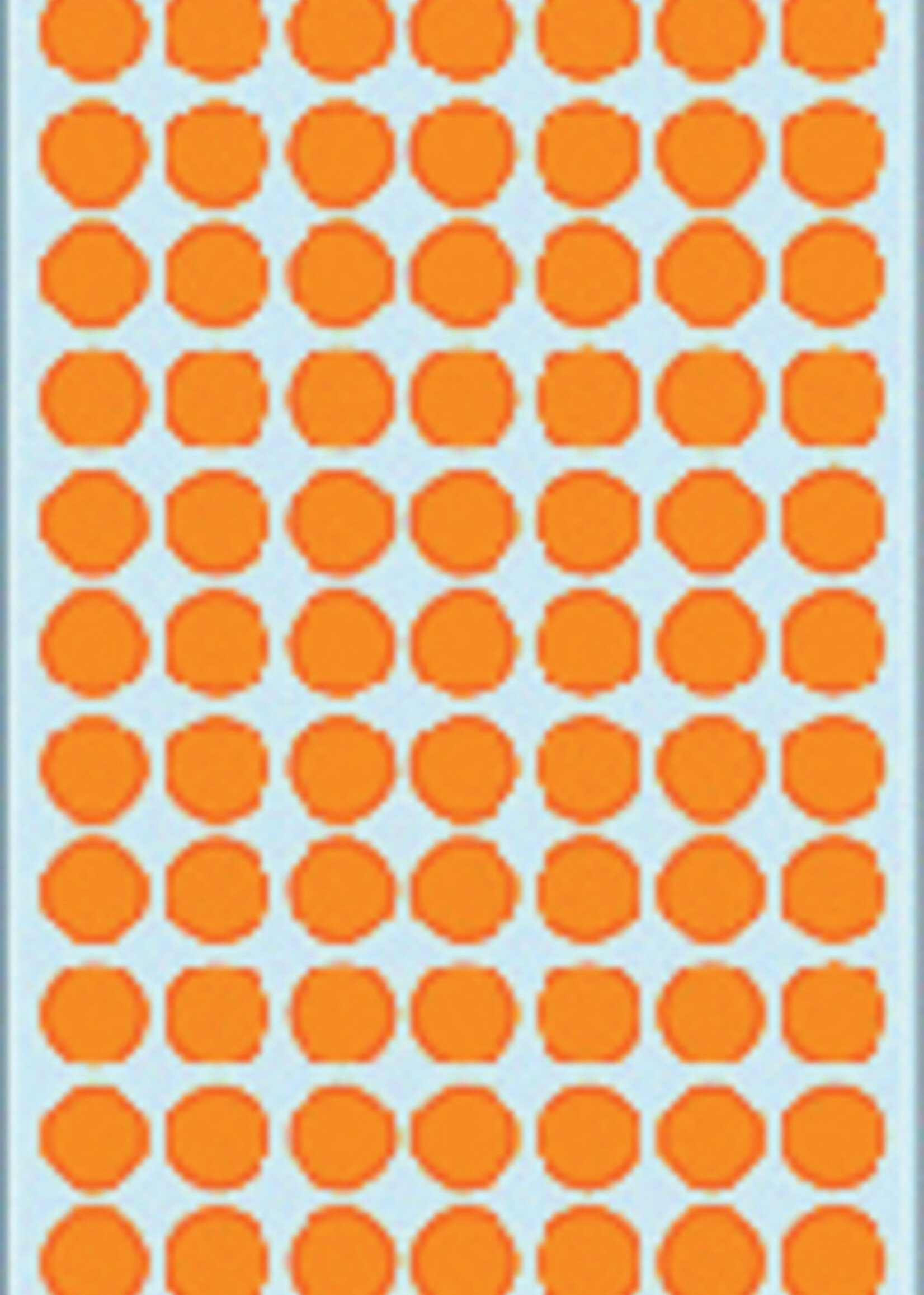 Herma Etiquette HERMA 2234 rond 13mm orange fluo 2464 pièces