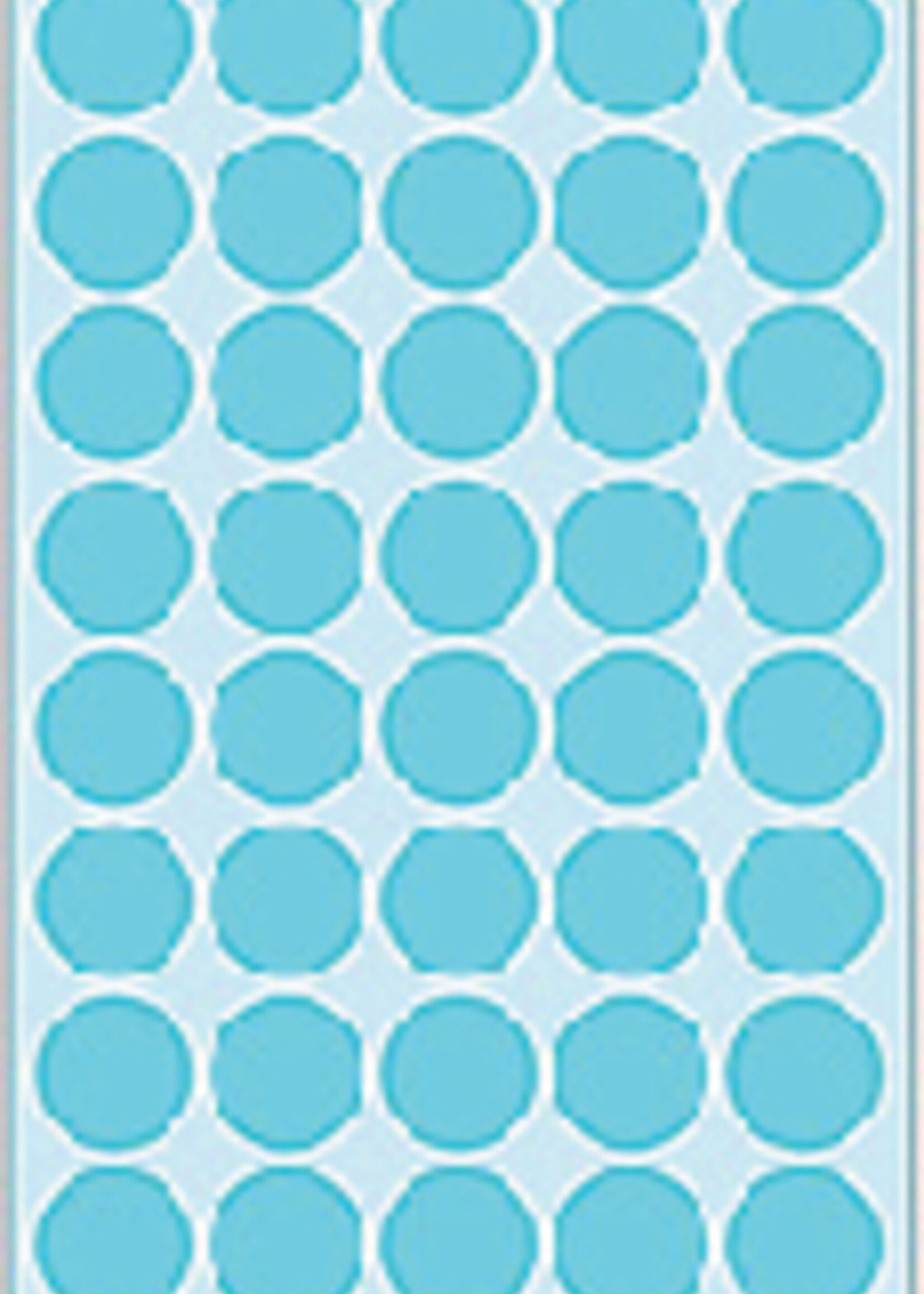 Herma Etiket HERMA 2253 rond 19mm blauw 1280stuks