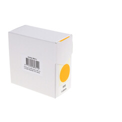 Étiquette Rillprint 35mm rouleau de 500 pièces orange fluo