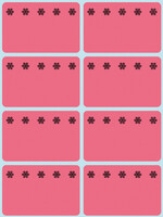 Herma Etiket HERMA 3772 26x40mm diepvries rood 48stuks