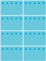 Herma Etiket HERMA 3773 26x40mm diepvries blauw 48stuks