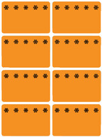 Herma Etiket HERMA 3774 26x40mm diepvries oranje 48stuks