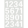 Herma Etiquette HERMA 4170 chiffres 0-9 blanc 25mm
