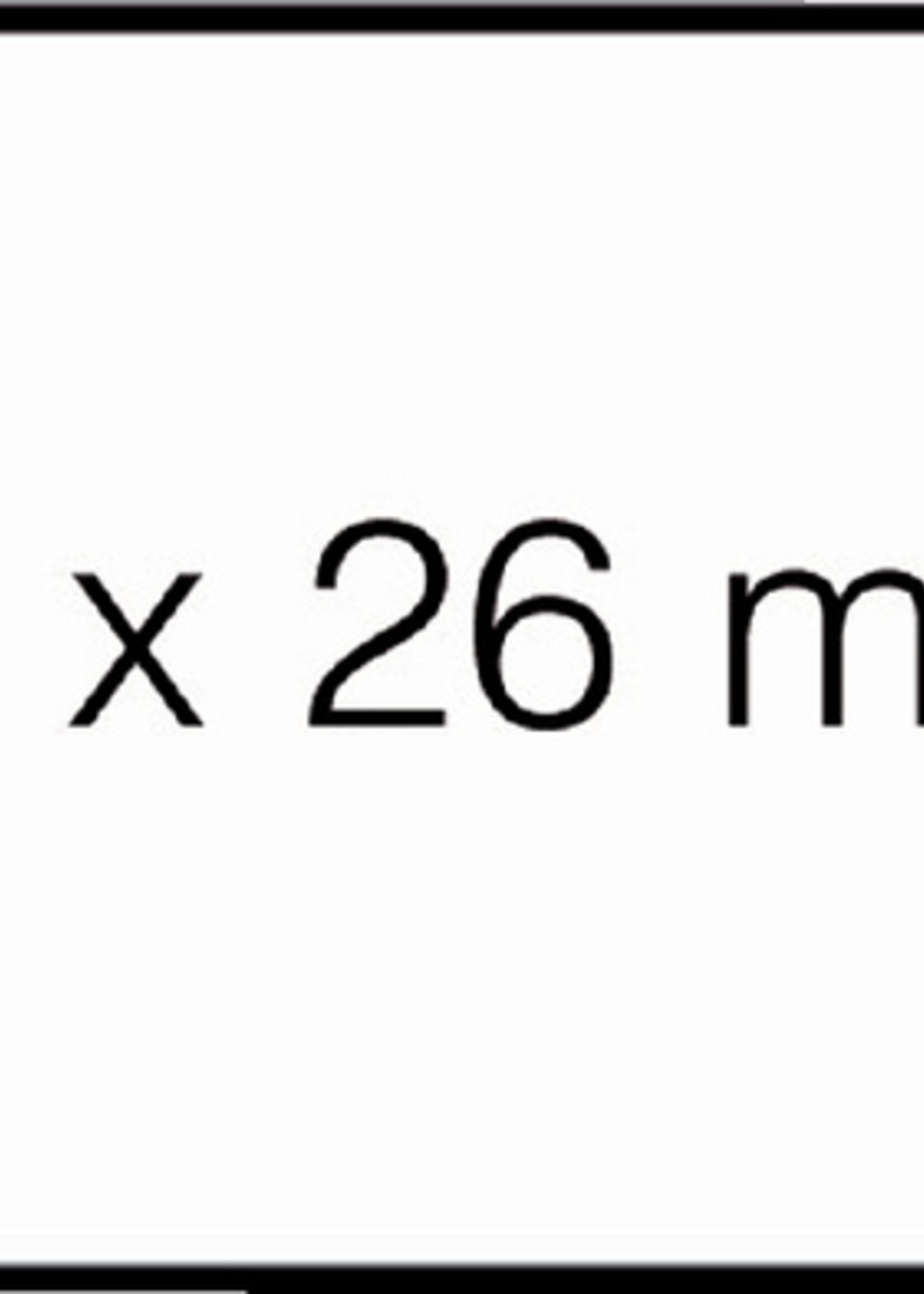 Open-Data Prijsetiket 16x26mm Open-Data S14/Sato Judo permanent wit