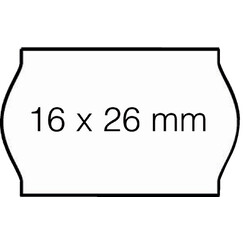 Prijsetiket 16x26mm Open-Data S14/Sato Judo permanent wit