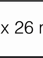 Sato Prijsetiket 12x26mm Sato Samark permanent wit