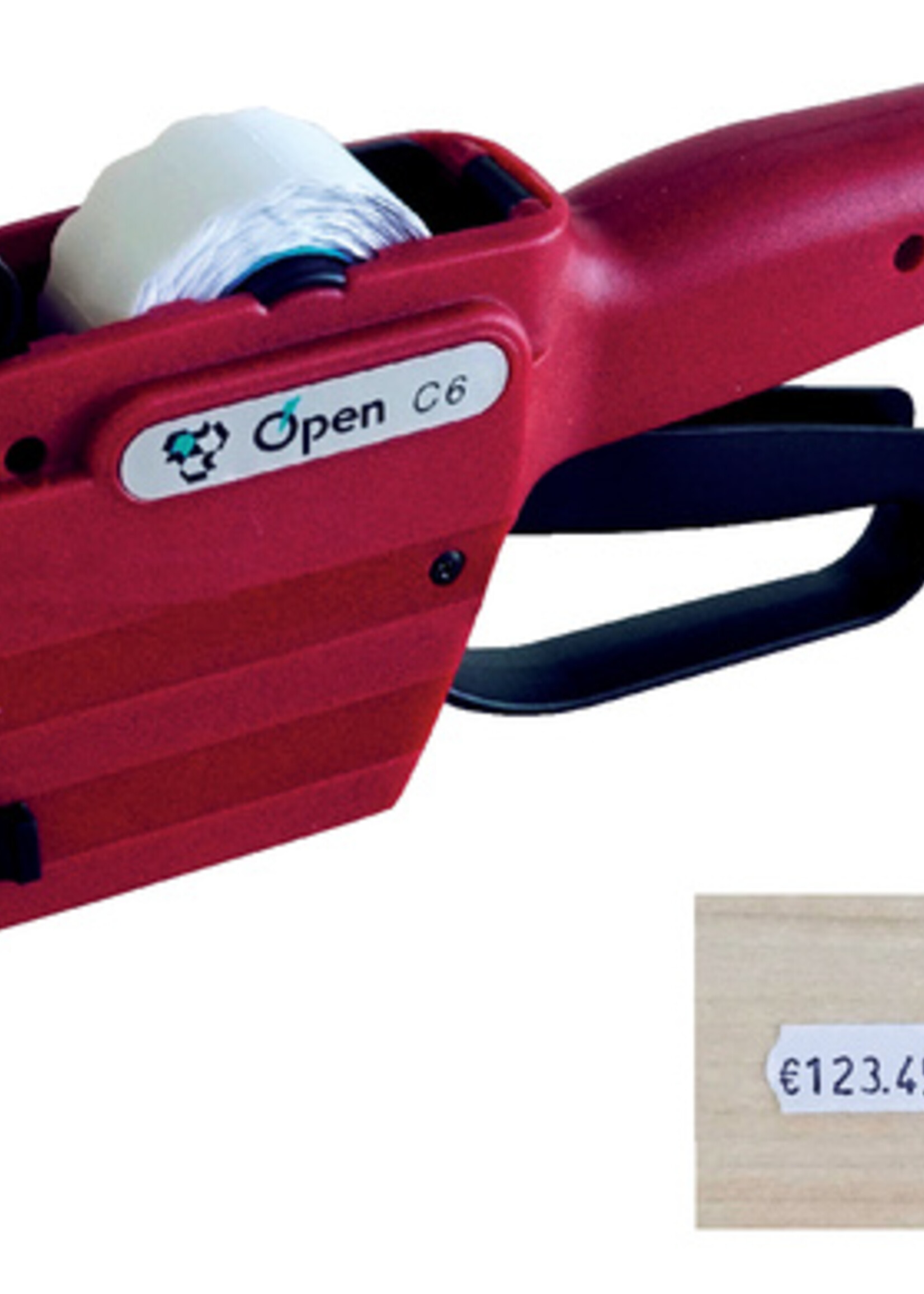 Open-Data Pince à étiqueter Sato C6 1 ligne 12x26mm